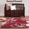 thumbnail image 1 of Milan Power Loomed Rug, Red/Ivory, 1 of 3