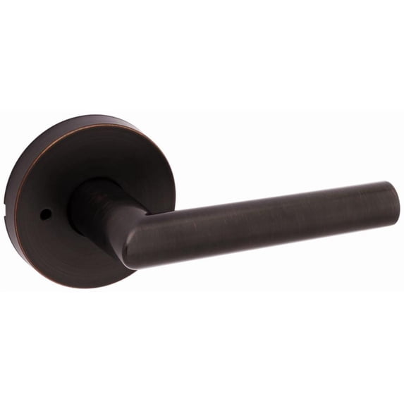 Milan Privacy/Bed & Bath Lever - 155 Series with Round Trim - Boxpack