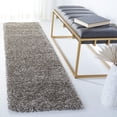 thumbnail image 1 of Milan Shag Collection Runner Rug - 2' x 12', Grey, Plush Thick Pile, Non-Shedding, Easy to Clean, Hallway & Bedroom Carpet, 1 of 16