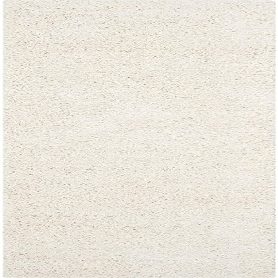 Milan Shag Collection Runner Rug - 2' x 12', Ivory, Plush Thick Pile, Non-Shedding, Easy to Clean, Hallway and Foyer Rug, Soft and Durable