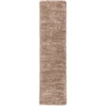 thumbnail image 1 of Milan Shag Collection Runner Rug - 2' x 16', Dark Beige, Plush Thick Pile, Non-Shedding, Easy to Clean, Solid Design, Hallway and Bedroom Rug, 1 of 18
