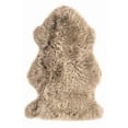 thumbnail image 1 of Natural Milan Sheepskin Single Rug | Vole | 2'x3', 1 of 6