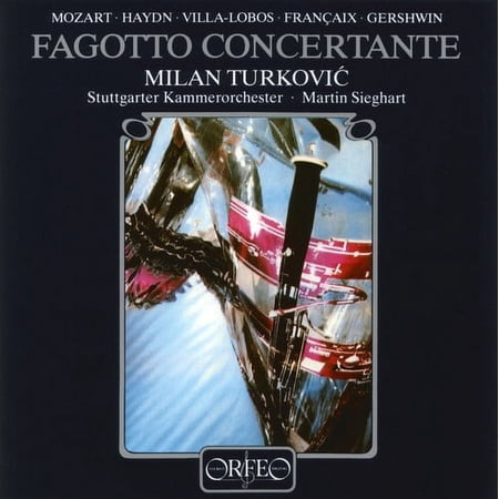 Milan Turkovic - Bassoon Concerto in B Flat - Music & Performance - CD