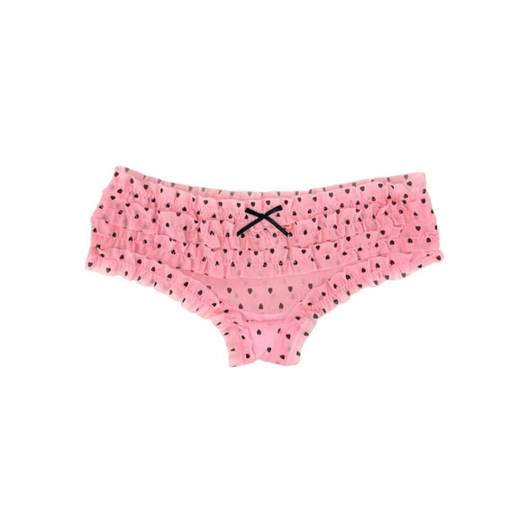 Milanblocks Vintage Style Gingham Daisy Ruffle Panties