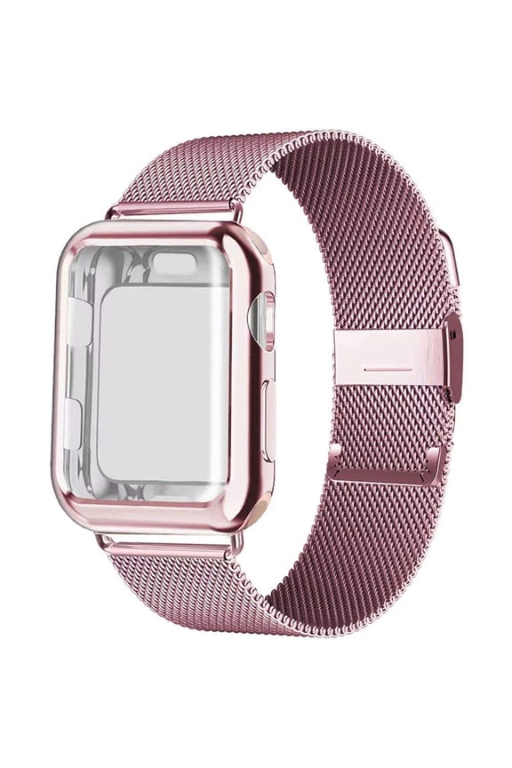Milanese Loop Case+Strap for Apple Watch Band Ultra 40m