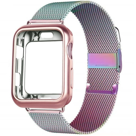 Milanese Loop Case+Strap for Apple Watch Band Ultra 44m