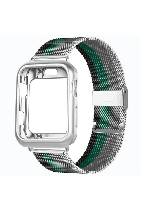 Milanese Loop Case+Strap for Apple Watch Band Ultra 44m