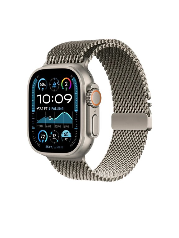 Milanese Loop Strap for Apple Watch Ultra 2 Band 49mm 45mm 46mm 44mm 42mm 41mm 40mm 38mm Bracelet IWatch Series 10 9 8 7 6 5 SE