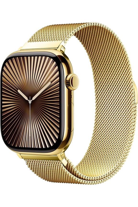 Milanese Loop Watch Band For Apple Watch 38Mm, 40Mm, 41Mm, Magnetic Adjustable Metal Band
