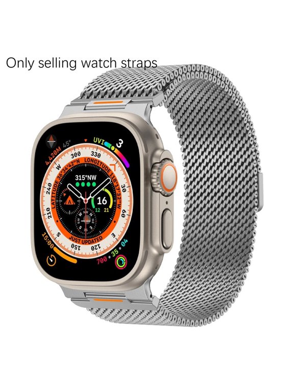 Milanese Loop for Apple watch Band 46mm 44mm 45mm 49mm Stainless Steel Band iWatch Series11 10 SE 9 8 7 6 5 Ultra 3 Strap
