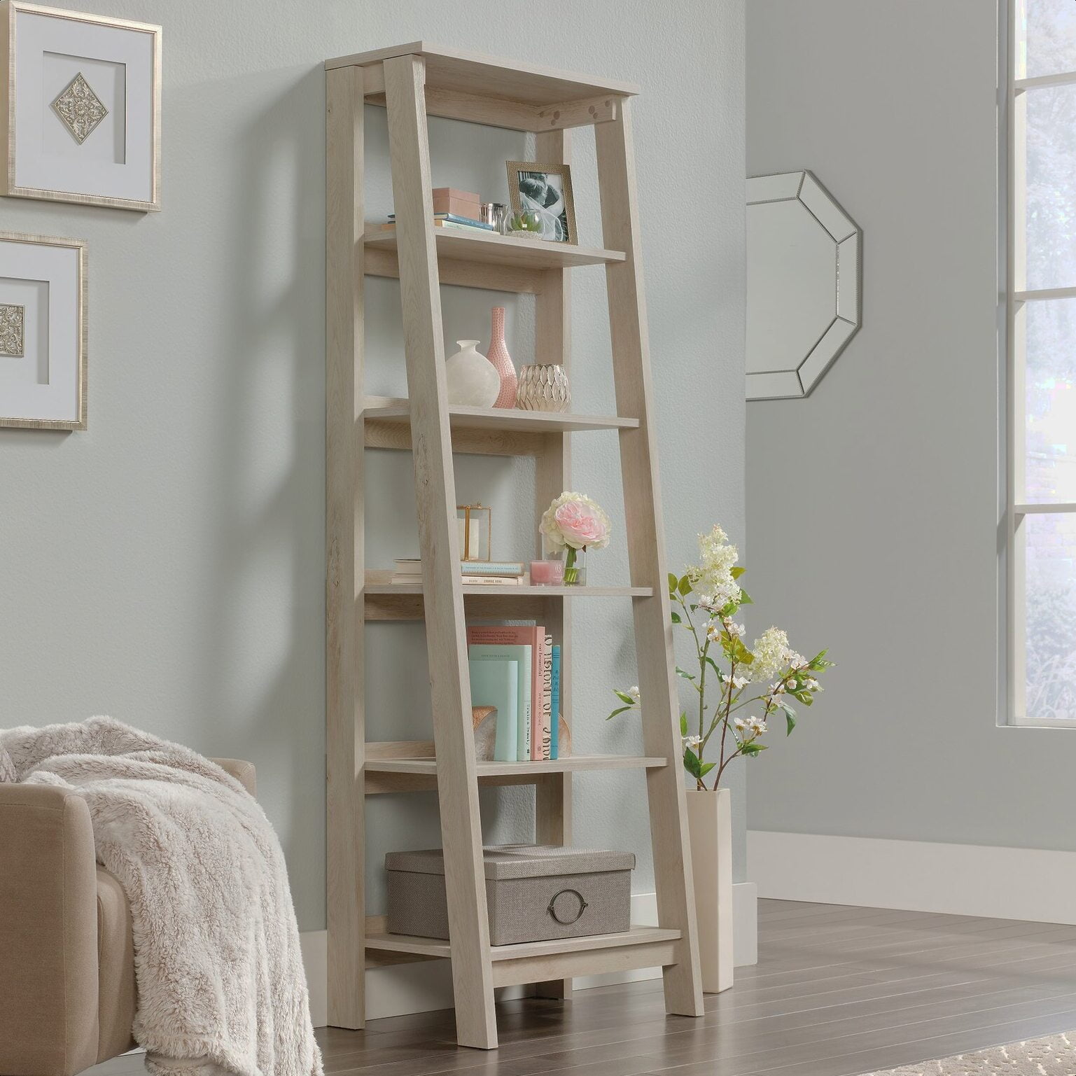 Milanhome Massena Ladder Bookcase