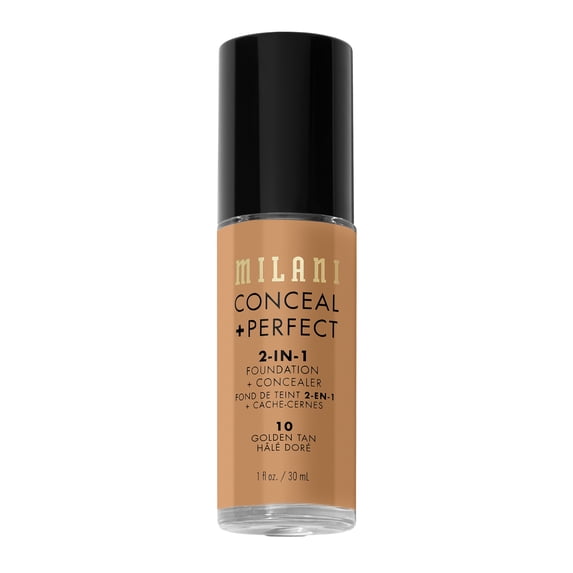 Milani Conceal + Perfect 2-in-1 Foundation + Concealer, Golden Tan