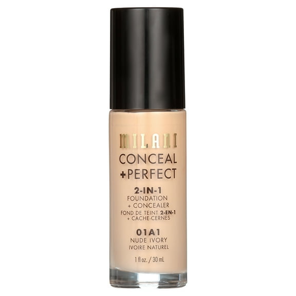 Milani Conceal   Perfect 2-In-1 Foundation   Concealer, Nude Ivory