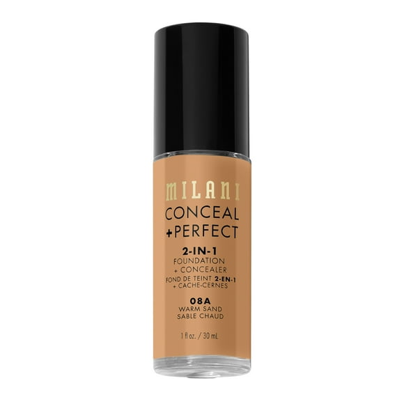 Milani Conceal + Perfect 2-In-1 Foundation + Concealer, Warm Sand