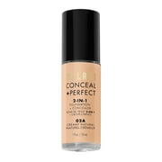 Milani Conceal + Perfect 2-in-1 Foundation + Concealer, Creamy Natural