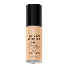 Milani Conceal + Perfect 2-in-1 Foundation + Concealer, Creamy Natural