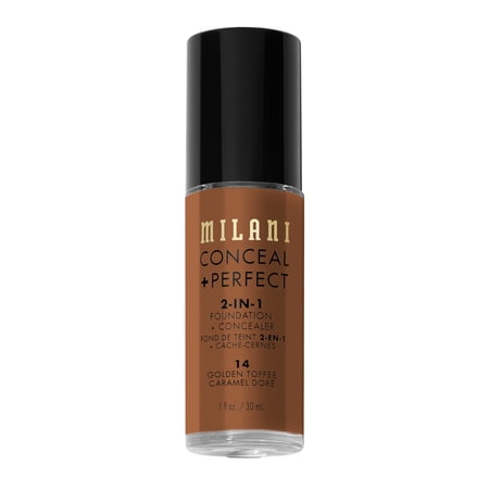 Milani Conceal + Perfect 2-in-1 Foundation + Concealer, Golden Toffee