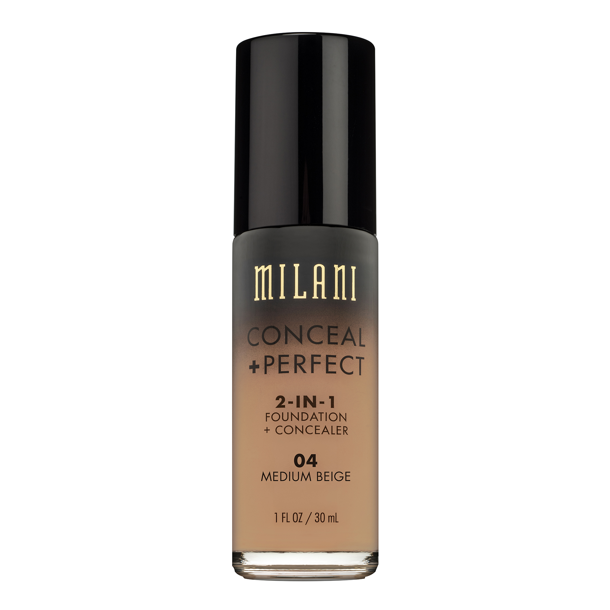 Milani Conceal + Perfect 2-in-1 Foundation + Concealer, Medium Beige - image 1 of 7
