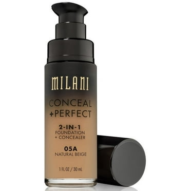 Milani Conceal + Perfect 2-in-1 Foundation + Concealer, Natural Beige