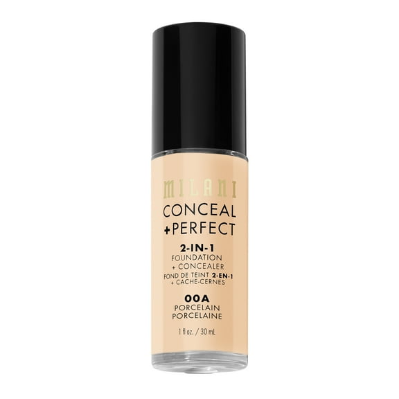 Milani Conceal + Perfect 2-in-1 Foundation + Concealer, Porcelain