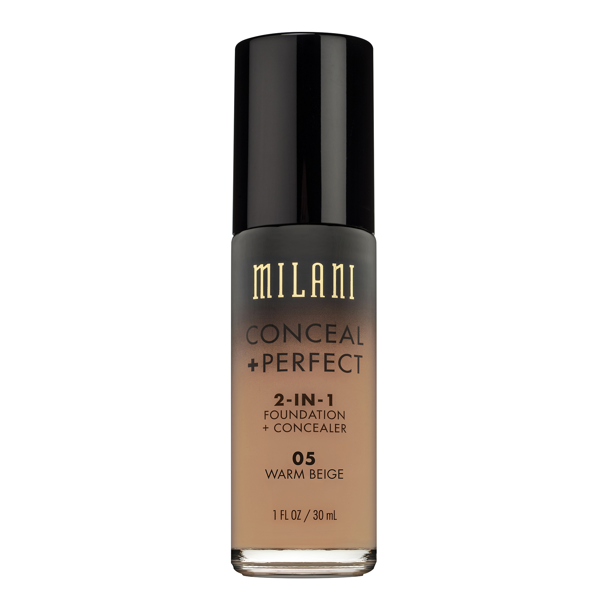 Milani Conceal + Perfect 2-in-1 Foundation + Concealer, Warm Beige - image 1 of 8