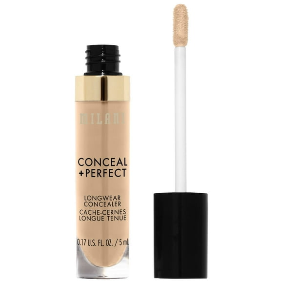 Milani Conceal + Perfect Longwear Liquid Concealer, Light Natural