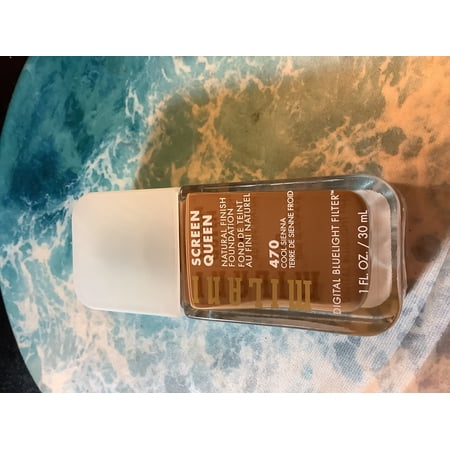 Milani Screen Queen Liquid Foundation Makeup - Cruelty Free Foundation With Digital Bluelight Filter Technology Cool Sienna