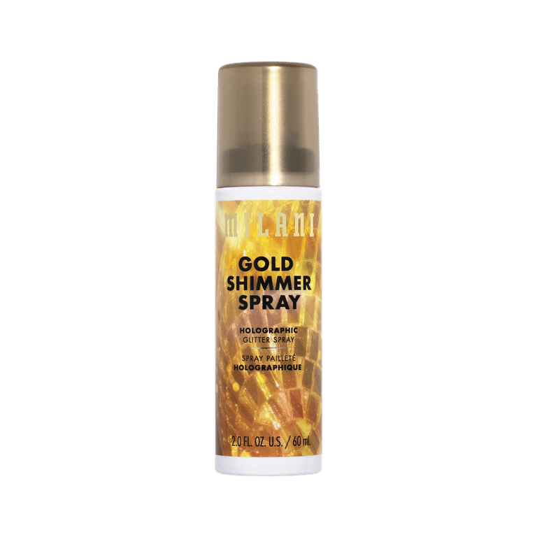 Glitter Pump Spray  Golden Stars - Holographic Gold – Fusion Body Art