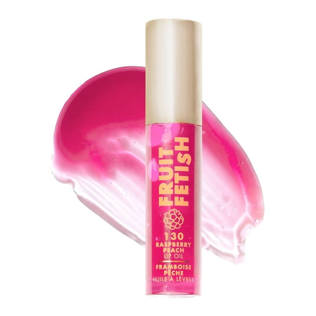 Milani Fruit Fetish Lip Oil, Raspberry Peach