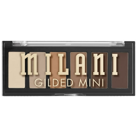 Milani Gilded Mini Eyeshadow Palette, Whiskey Business