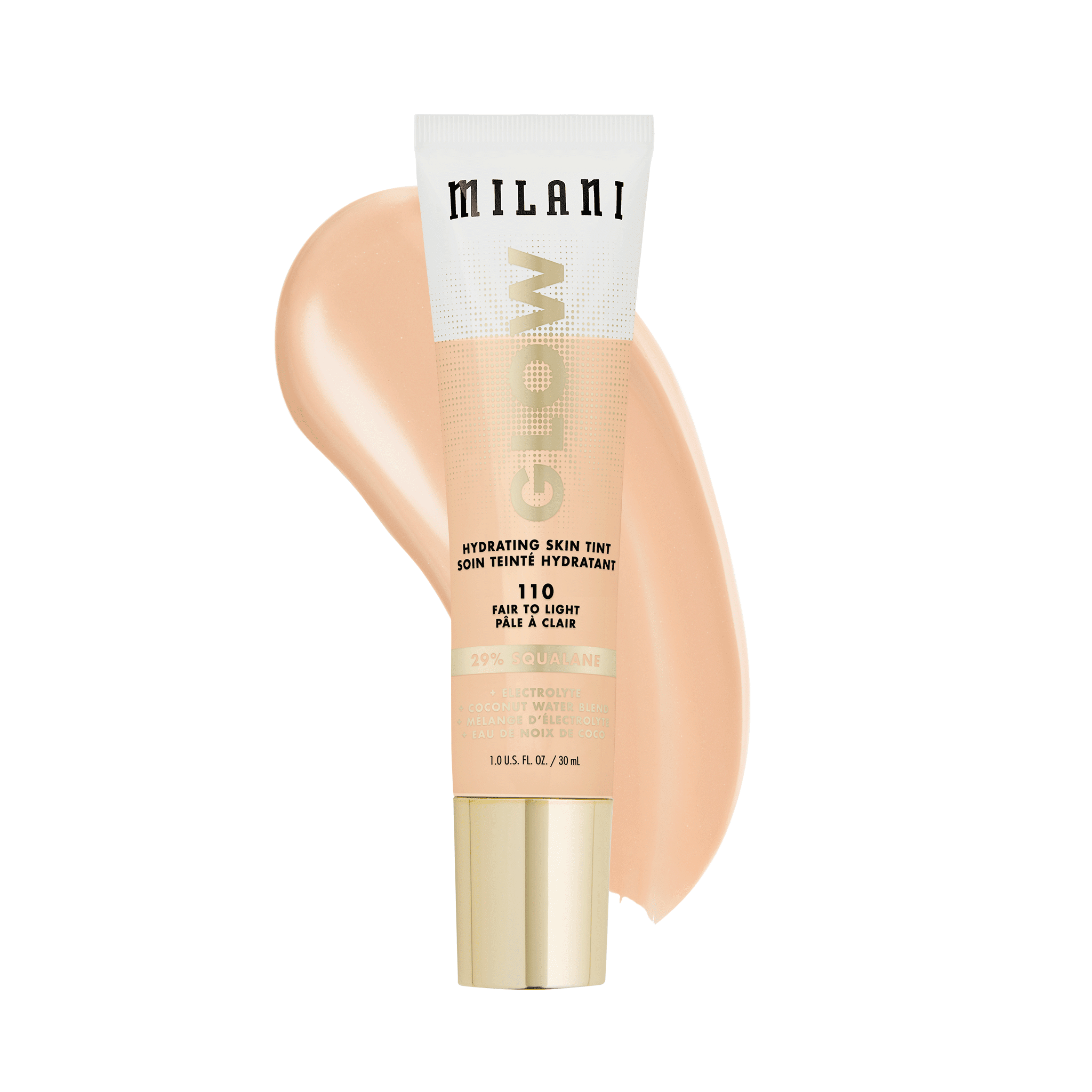 Milani Glow Hydrating Skin Tint, Fair to Light