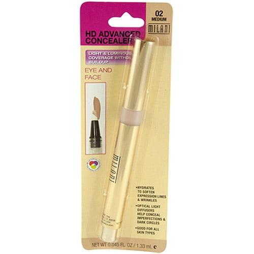 Milani Hd Advanced Concealer Eye And Face,  Medium