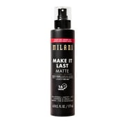 Milani Make It Last Charcoal Jumbo XL Setting Spray, Matte Finish, Long-Lasting, Mattifying, 6 fl oz