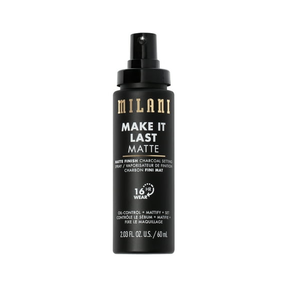 Milani Make It Last Matte Setting Spray, Charcoal, 2.03 fl oz