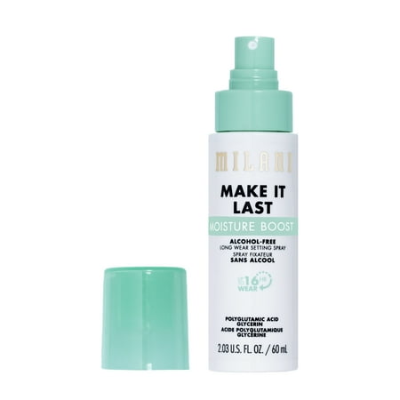 Milani Make It Last Moisture Boost Alcohol Free Setting Spray, Clear 110