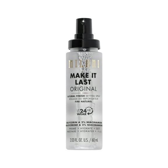Milani Make It Last Setting Spray, Prime + Correct + Set, Natural Finish, 2.03 fl oz