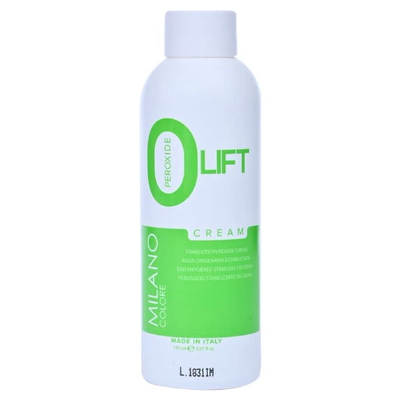 Milano Care Peroxide Cream Hydrogen Peroxide Developer for Hair Coloring Professional Salon Bleaching Cream Volume Zero Lift Creme Developer, 5.03 fl oz/150 ml