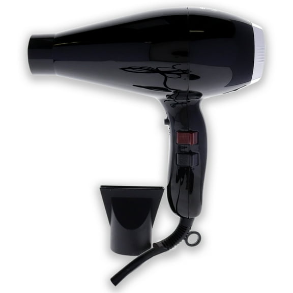 Milano Ceramic Hair Dryer - Black/Silver by Elchim for Unisex - 1 Pc Hair Dryer