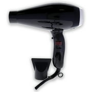 Elchim Milano Ceramic Hair Dryer, Black/Silver