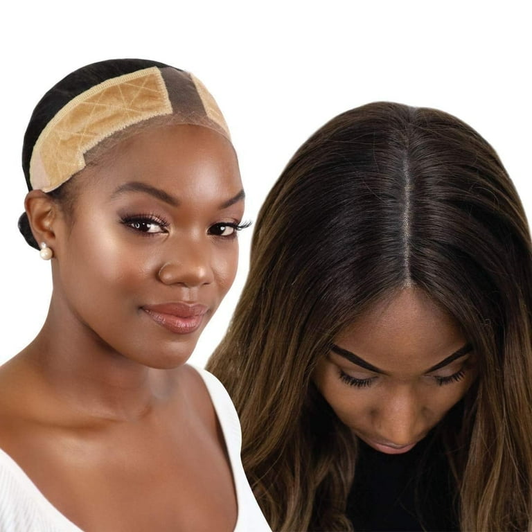 Wig Grip Cap Soft Breathable Adjustable No Slip Hair Loss Comfort Nude Amazon.com: Dreamlover Wide Wig Grip Cap for Glueless Wigs  main image 3