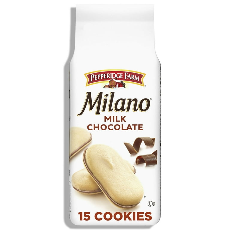 Pepperidge Farm Milano Milk Chocolate Cookies,(1PACK) - Walmart.com