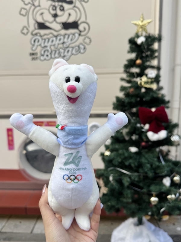 Milano Cortina 2026 Winter Game Mascot Tina Plush, 7'' Cute Stuffed ...
