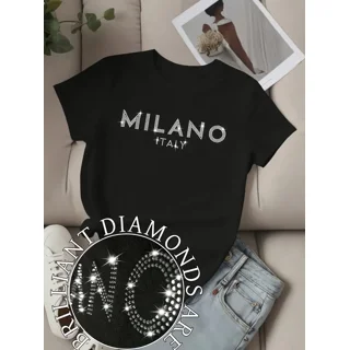 Milano Logo Cotton Tシャツ S2f7766340cbd4802b0325b85eda63