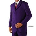 thumbnail image 1 of Milano Moda Men's 3 Button Single Breasted Dress Suit 802-Purple-48Long-42Pants, 1 of 1