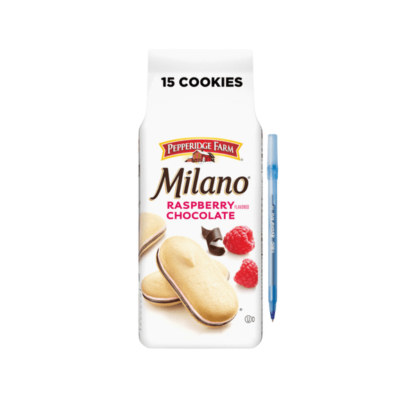 Milano Raspberry Flavored Chocolate Cookies 7 oz