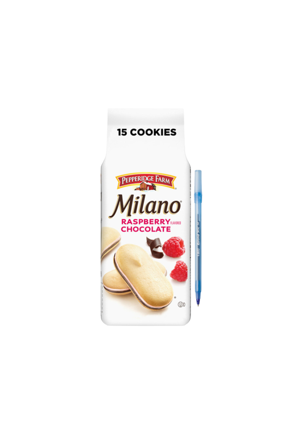 Milano Raspberry Flavored Chocolate Cookies 7 oz