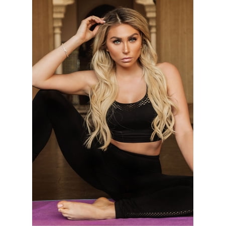 Milano Seamless Sports Bra - Black [MADE IN ITALY]
