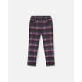 thumbnail image 1 of Milano Treggings Red And Navy Plaid, 1 of 5
