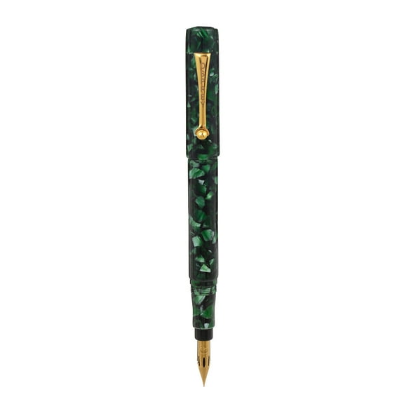 Milano-Zebra G Serendip Emerald, Gold plated clip