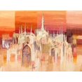 thumbnail image 1 of Milano al tramonto Poster Print by Luigi Florio (11 x 14), 1 of 1